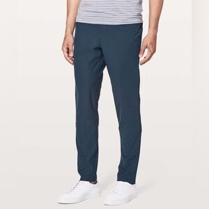 SOLD LULULEMON ABC Slim *Warpstreme 34" Men’s Size 32 Navy Blue